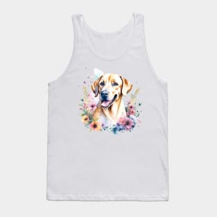 Labrador Retriever - Cute Watercolor Dog Tank Top